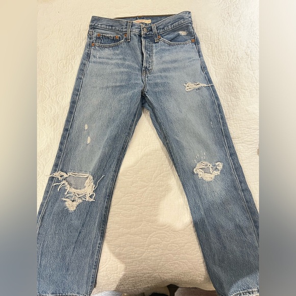 Levi’s Wedgie Straight Jeans, size 27 - Picture 2 of 4